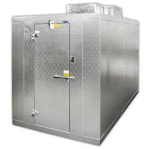 Norlake KODF7768-C 6' x 8' Outdoor Walk-In Freezer w/ Top-Mounted