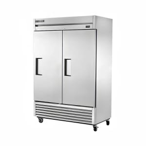 True T-50-GC-HC 2 Section Glass Chiller w/ 250 Mug Capacity, Black