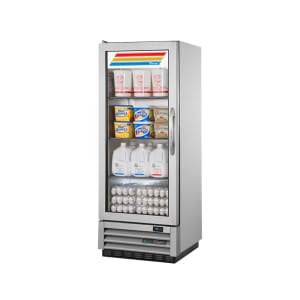 True T-50-GC-HC 2 Section Glass Chiller w/ 250 Mug Capacity, Black