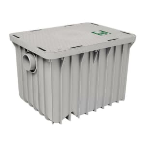 Canplas 3920A02 Grease Interceptor w/ 76 lb Capacity - 20 GPM, 2