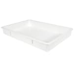 Cambro 18x26x3 Inch White Pizza Dough Box - Commercial Quality Dough Storage Container