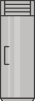 Roll-In Refrigerator