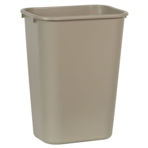 Winco PTCS-23L Square Trash Can, 23 Gallon, Blue