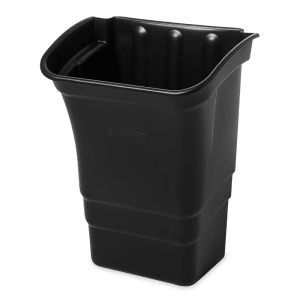 Rubbermaid Commercial Executive Series Collapsible Replacement Basket,  4-Bushel (1881782), Black