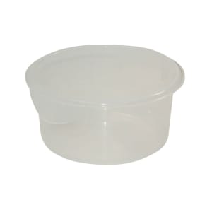 Rubbermaid Round Clear Storage Container - 2 qt.