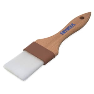 Winco WFB-20, 2-Inch Flat Pastry Brush with Wooden Handle