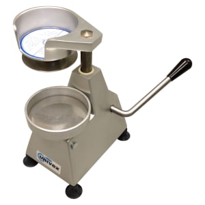 American Metalcraft AHM485 Stampo Per Hamburger In Alluminio - Diametro 11,4 Cm, Regolabile, Pressofuso, Argento