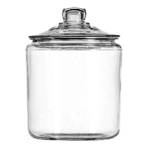 Heritage Hill 128-Oz. Large Glass Jar with Lid + Reviews