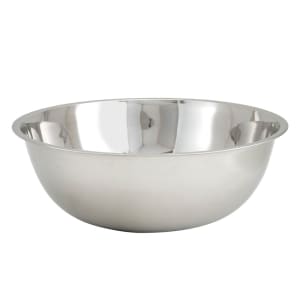 20 Quart Large Stainless Steel Mixing Bowl Baking Bowl, Flat Base Bowl 