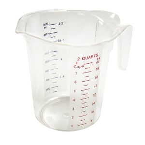 Browne Foodservice Ml40 4 qt. Aluminum Liquid Measuring Cup