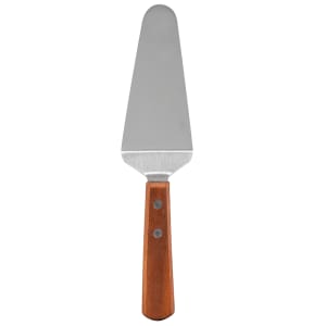 Brown Chef Craft Pie Server with Wood Handle
