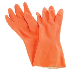 San Jamar 19NU-M Nitrile Dishwashing Glove, Medium, Heat Resistant, Green