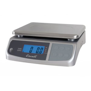 Taylor 3907 22 lb. Stainless Steel Digital Kitchen Scale with Touch
