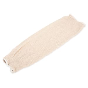 Lanier BMR-28 Lanier 20 in. x 17 in. White Ribbed Bar Towel