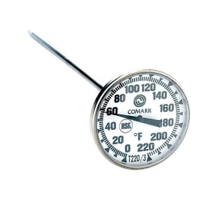 Winco TMT-P1 - Pocket Test Thermometer 0-220 degrees F