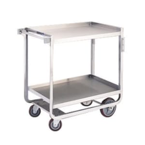 Capacity 33 Length 19.75 Width 1000 lb 3 Shelves Lakeside Manufacturing 939 Tough Transport Stainless Steel Utility Cart 34.25 Height 