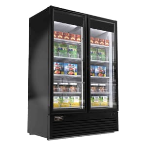 31.1 Cubic Feet Kool-It KGM-36 44.5 Double Door Refrigerated Merchandiser 