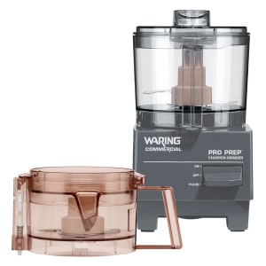 Waring FP2200 1 Speed Continuous Feed Food Processor w/ 4 qt Bowl, 120V