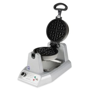 Gold Medal 5025 Single Classic Belgian Waffle Maker w/ Stainless Steel ...