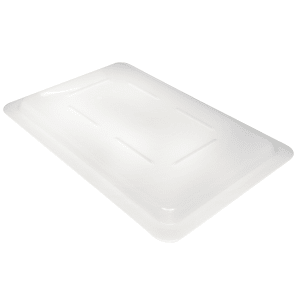 Rubbermaid FG350900WHT White Polyethylene Food Storage Box - 18 x