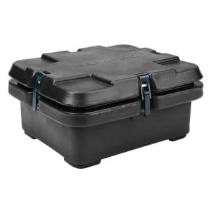 144-240MPC110 Camcarrier® Insulated Food Carrier - 6 3/10 qt w/ (1) Pan Capacity, Black