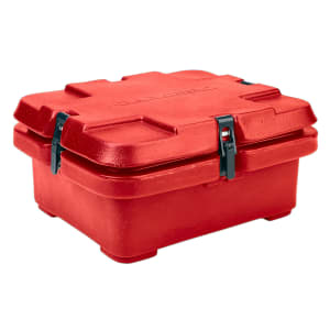 144-240MPC158 Camcarrier® Insulated Food Carrier - 6 3/10 qt w/ (1) Pan Capacity, Red