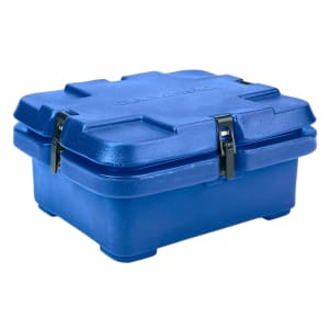 144-240MPC186 Camcarrier® Insulated Food Carrier - 6 3/10 qt w/ (1) Pan Capacity, Navy Blue