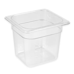 Cambro 18266CW135 8 3/4 gal Camwear Food Storage Container - Clear