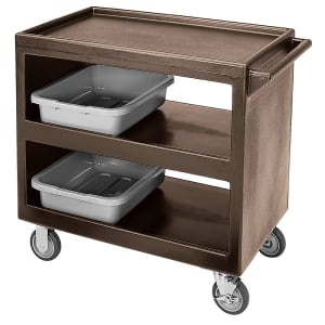 New Age Industrial Heavy Duty Utility Cart Aluminum 2 Shelf 97180