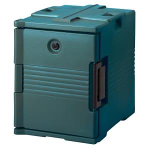 144-UPC400192 Camcarrier® Insulated Food Carrier - 60 qt w/ (6) Pan Capacity, Green