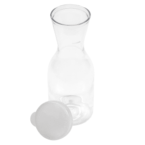 GET BW-1100-CL 36 oz. Customizable Polycarbonate Wine / Juice Decanter with  Lid