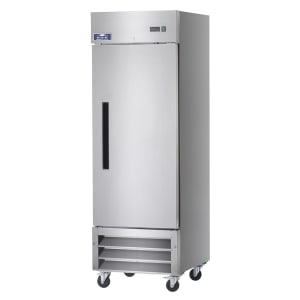 White Painted Steel Front /& Sides 25.0 Cubic Feet Capacity Arctic Air Reach in Freezer One-Section