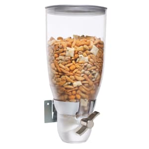 Cal-Mil 3511-3-55 Countertop Cereal Dispenser w/ (3) 3 1/2 liter Containers  - Metal Stand, Stainless Steel