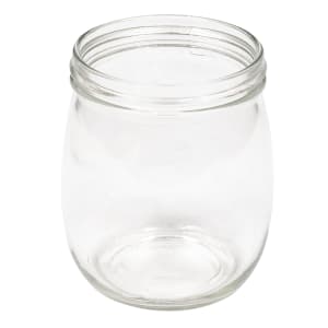 Steelite 19 oz Clear Glass Fido Jar With Clamp Lid