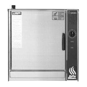 Groen HY-3E (3) Pan Convection Steamer - Countertop, Descaling Port
