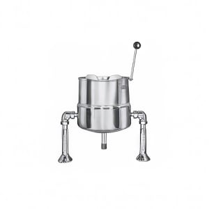 Groen TDA/1-40 10 gal Steam Kettle - Manual Tilt, 2/3 Jacket, Direct Steam