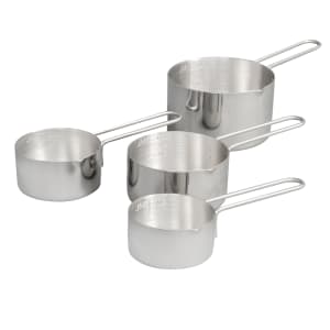 Vollrath 44572 Stainless Steel Measuring Spoon Set - 5 Piece