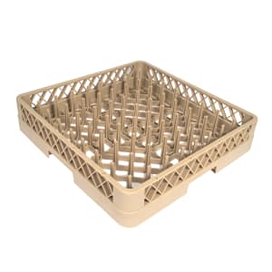 Vollrath TR3 Full-Size Dishwasher Peg Rack - 9 Rows, Beige