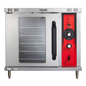 Vulcan ECO2D Single Half Size Electric Convection Oven - 5.5 kW, 240v/1ph
