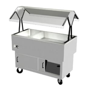 Duke DPAH-2-BC Portable Beef Cart w/ Au Jus & Spillage Pan, Carving Board, Meat  Spike, 208v/1ph