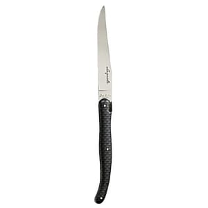 Laguiole 5392S077 9 Laguiole Black Sharpened Steak Knife w