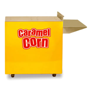 caramel popcorn in popcorn machine