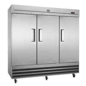 Kelvinator 49 Cu Ft Commercial Upright Reach In Freezer Stainless Steel Kchri54r2dfe The Home Depot