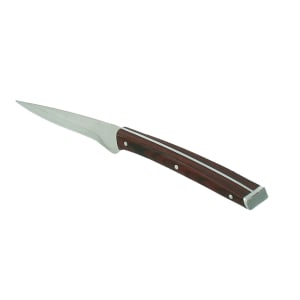 Laguiole 5392S077 9 Laguiole Black Sharpened Steak Knife w/ Curved Plastic  Handle, Stainless