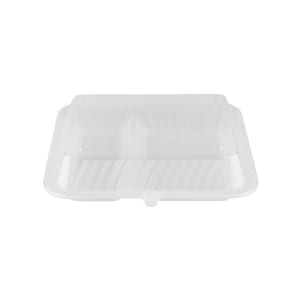 G.E.T. 2 Compartment Jade Polypropylene Eco-Take Out Container - 10L x 8W x 3H