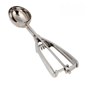 Thunder Group SLDA008 - Stainless Steel Ambidextrous Scoop 4 oz