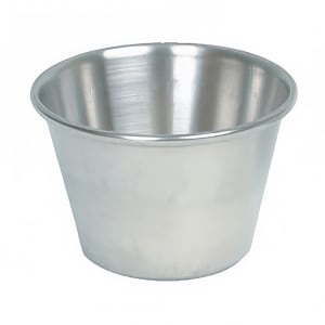 Tablecraft 5067 2 1/2 oz Stainless Steel Sauce Cup