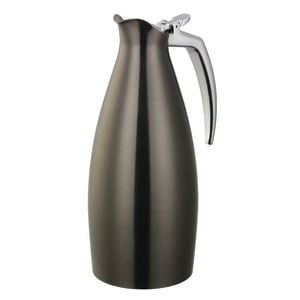 Curtis 64 oz. Stainless Steel Coffee Server with Liner and Brew Thru Lid  TLXP1901S000 - 6/Case