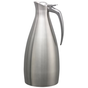 Service Ideas ALTU10BSDT Slim Carafe, 1L, Stainless Steel, Dark Tungsten