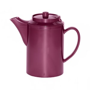 Service Ideas TPCE16WH 16 oz English-Style Teapot, White Ceramic